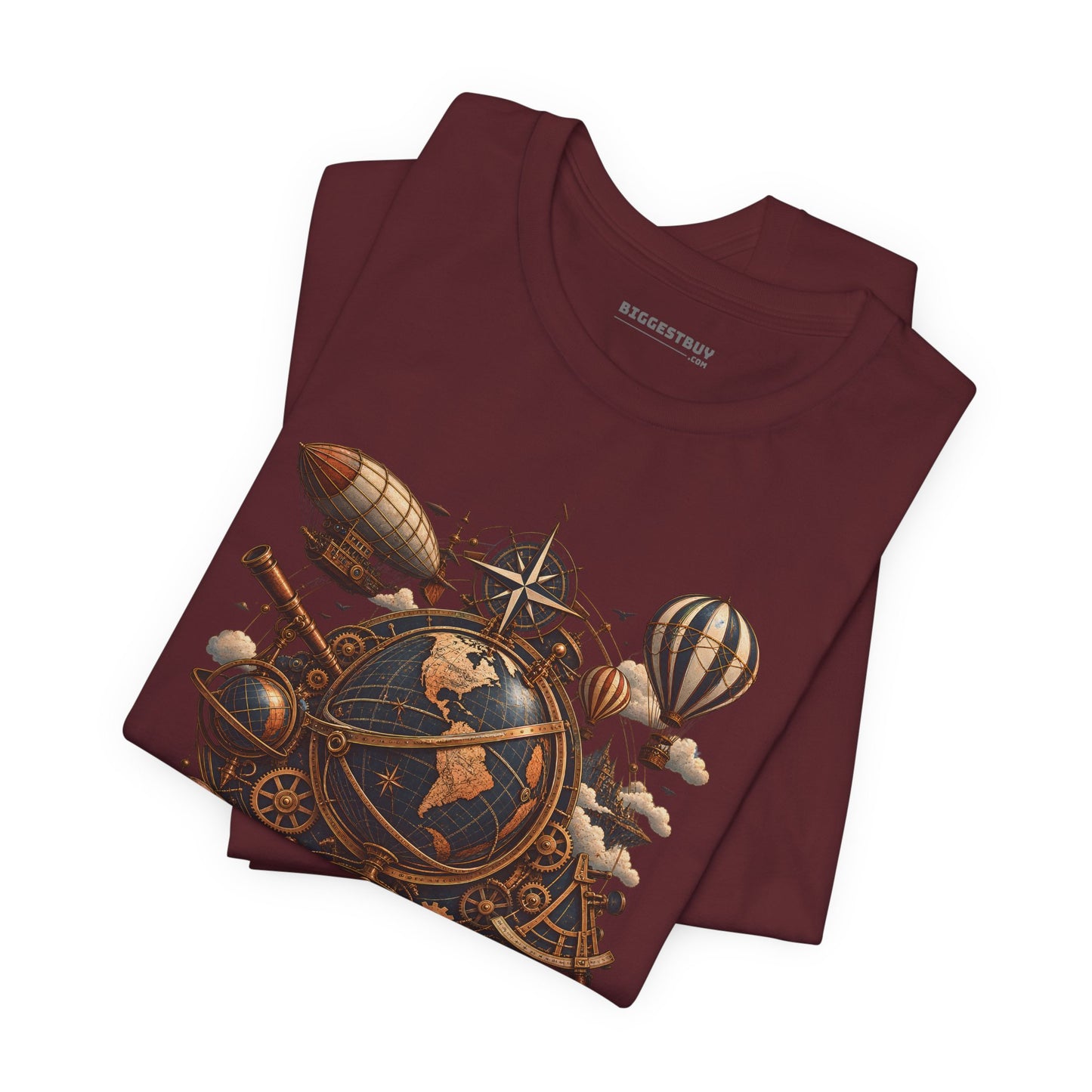 Steampunk Globe - Classic Jersey Tee