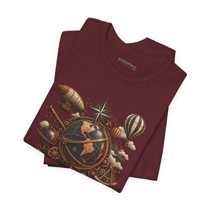 Steampunk Globe - Classic Jersey Tee