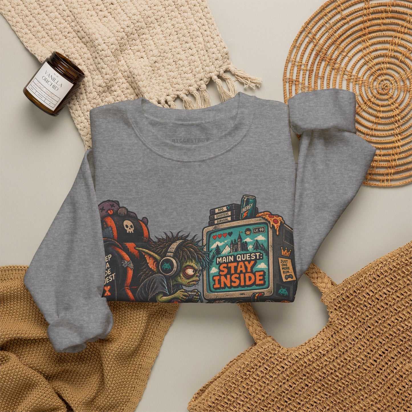 Indoor Quest - Crewneck Sweatshirt
