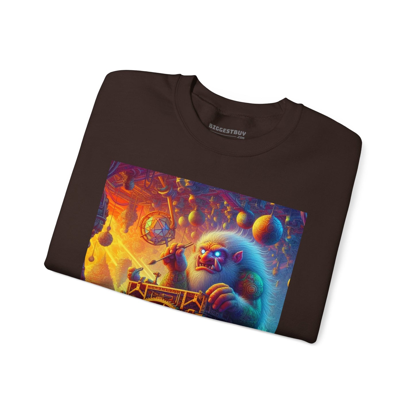 Bluza dresowa | Unisex | Okrągły dekolt | Gruba mieszanka | Mitologia Arktyczna | Mechanik Lodu