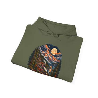 Midnight Rails - Pullover Hoodie