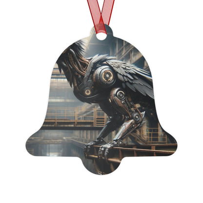 Ornament | Metaal | Steampunk | Klokwerk Mechanica | Raaf