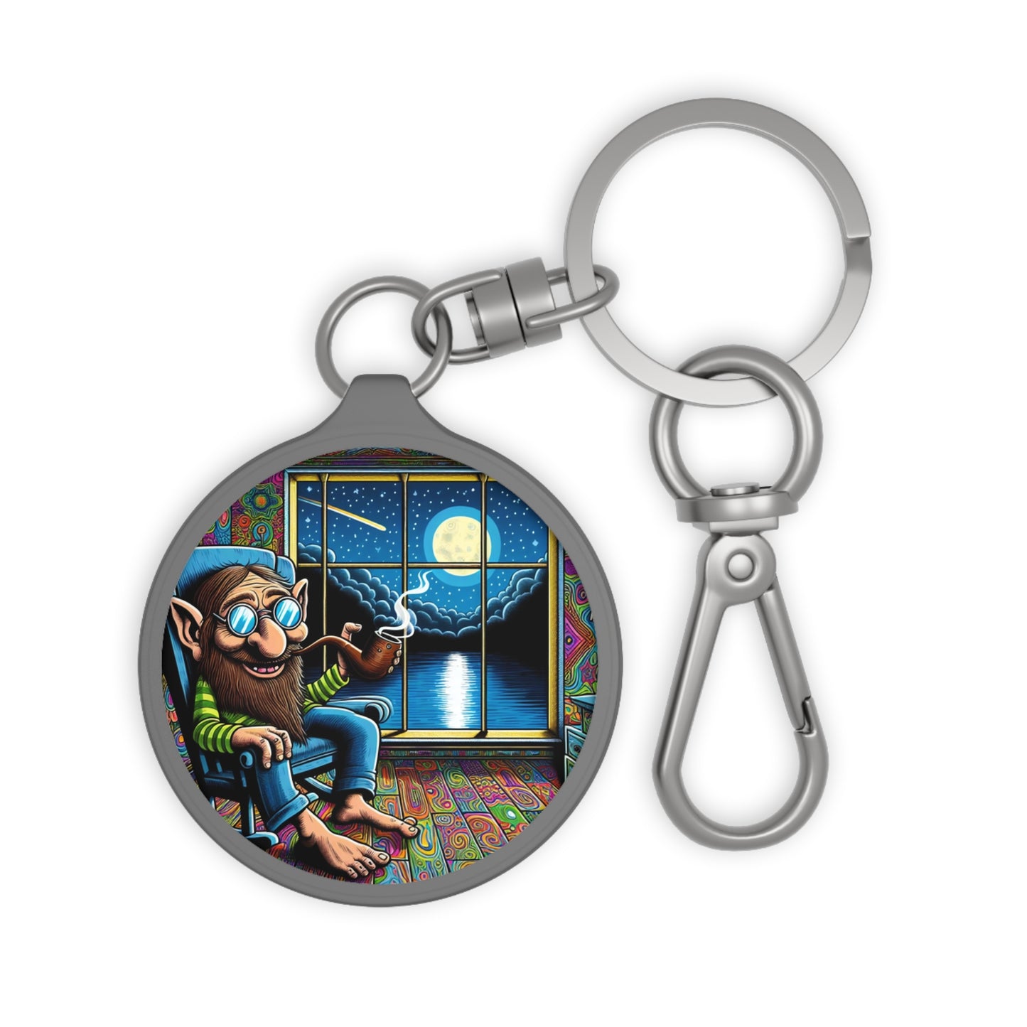 Round Keychain