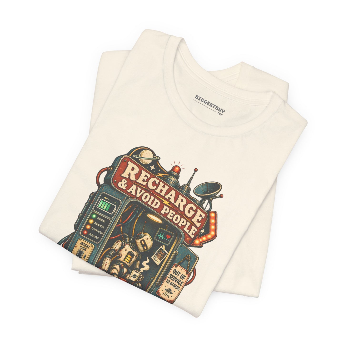 Social Recharge - Classic Jersey Tee