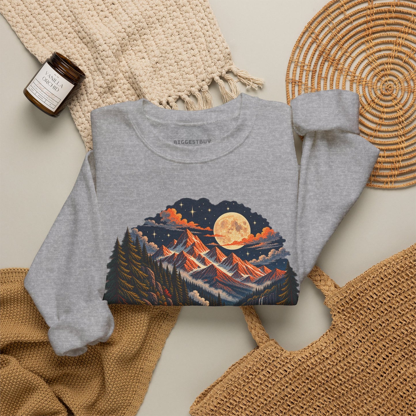 Midnight Rails - Crewneck Sweatshirt
