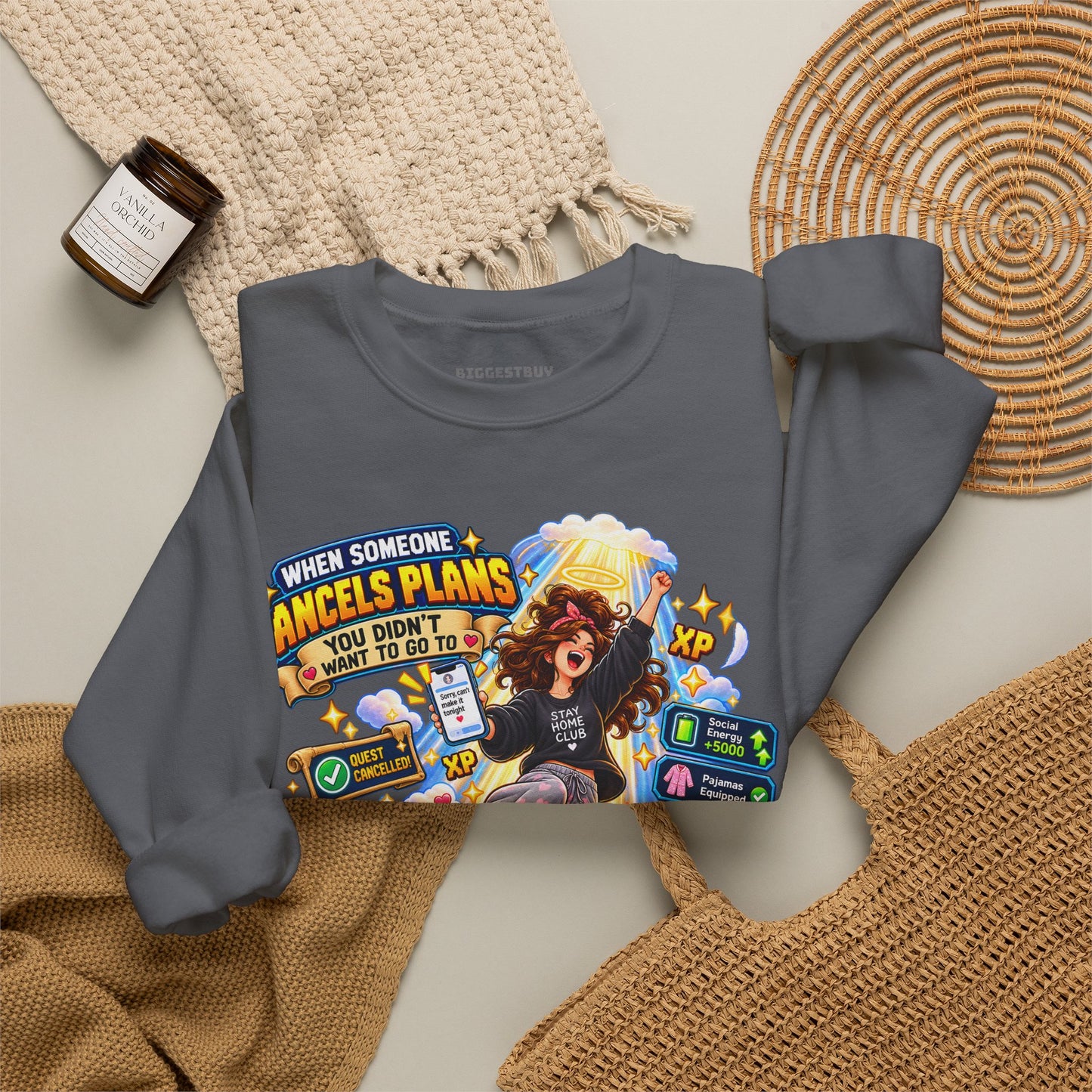 Pamphlet Punchline - Crewneck Sweatshirt