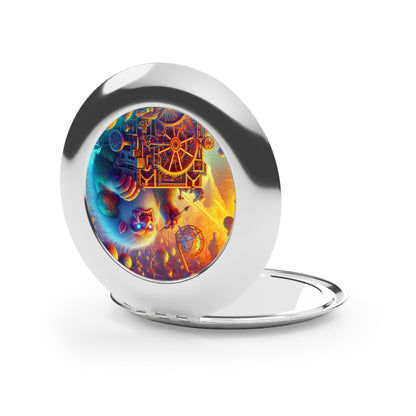 Lustro | Lusterko podróżne | Kompaktowy | Mitologia Arktyczna | Mechanik Lodu
