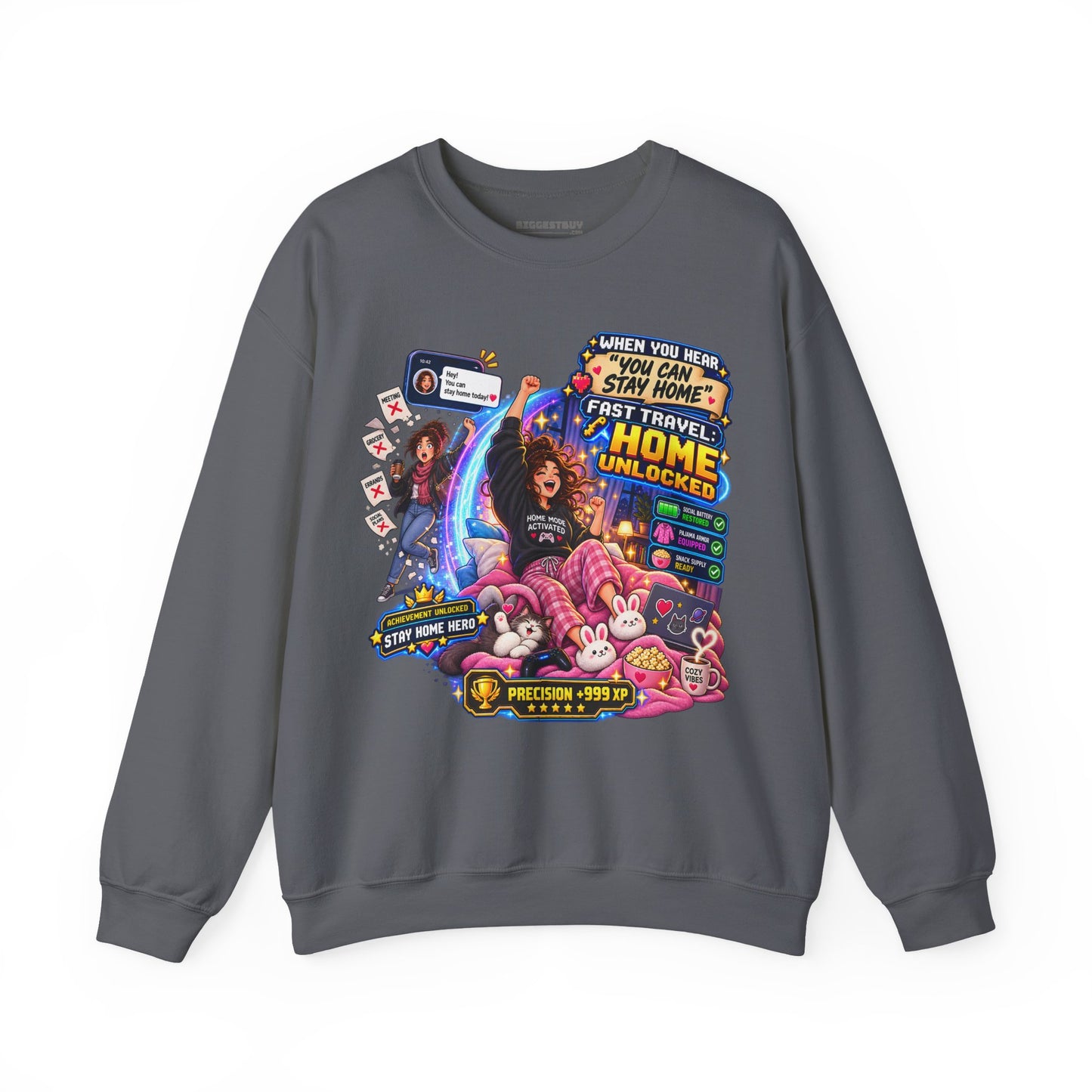 Quarantine Vibe - Crewneck Sweatshirt