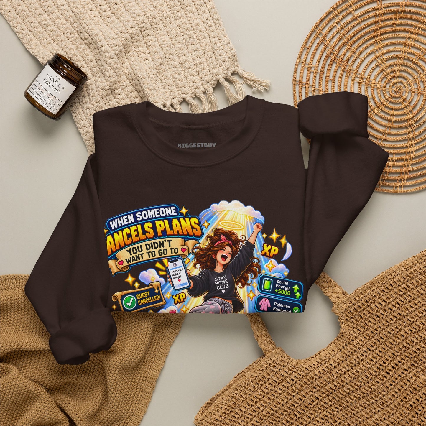 Pamphlet Punchline - Crewneck Sweatshirt