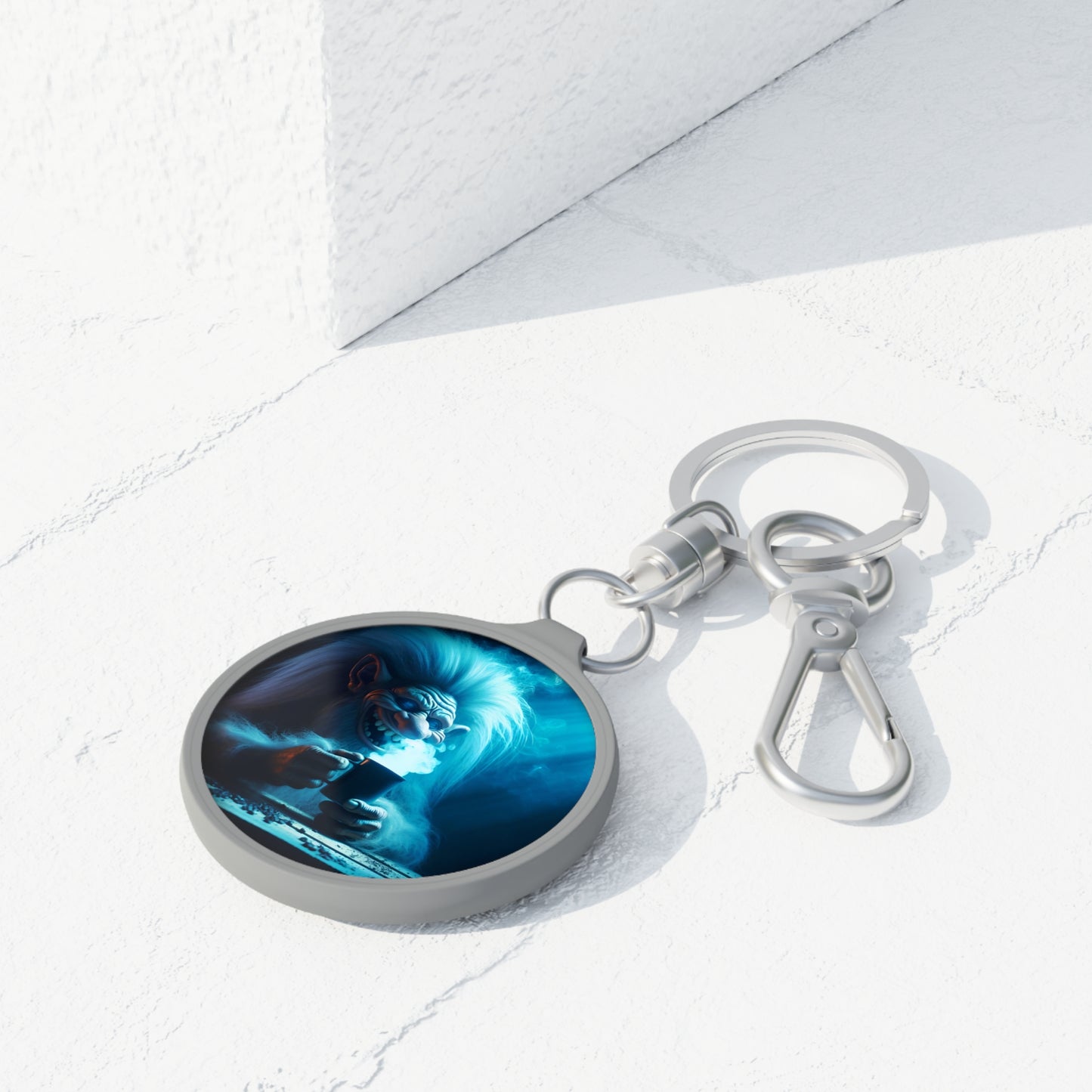 Round Keychain