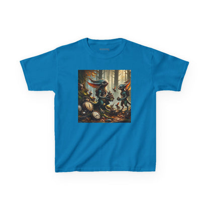 T-Shirt | Koszulka dziecięca | Ciężka bawełna | Steampunk Fantasy | Leśne Pooka