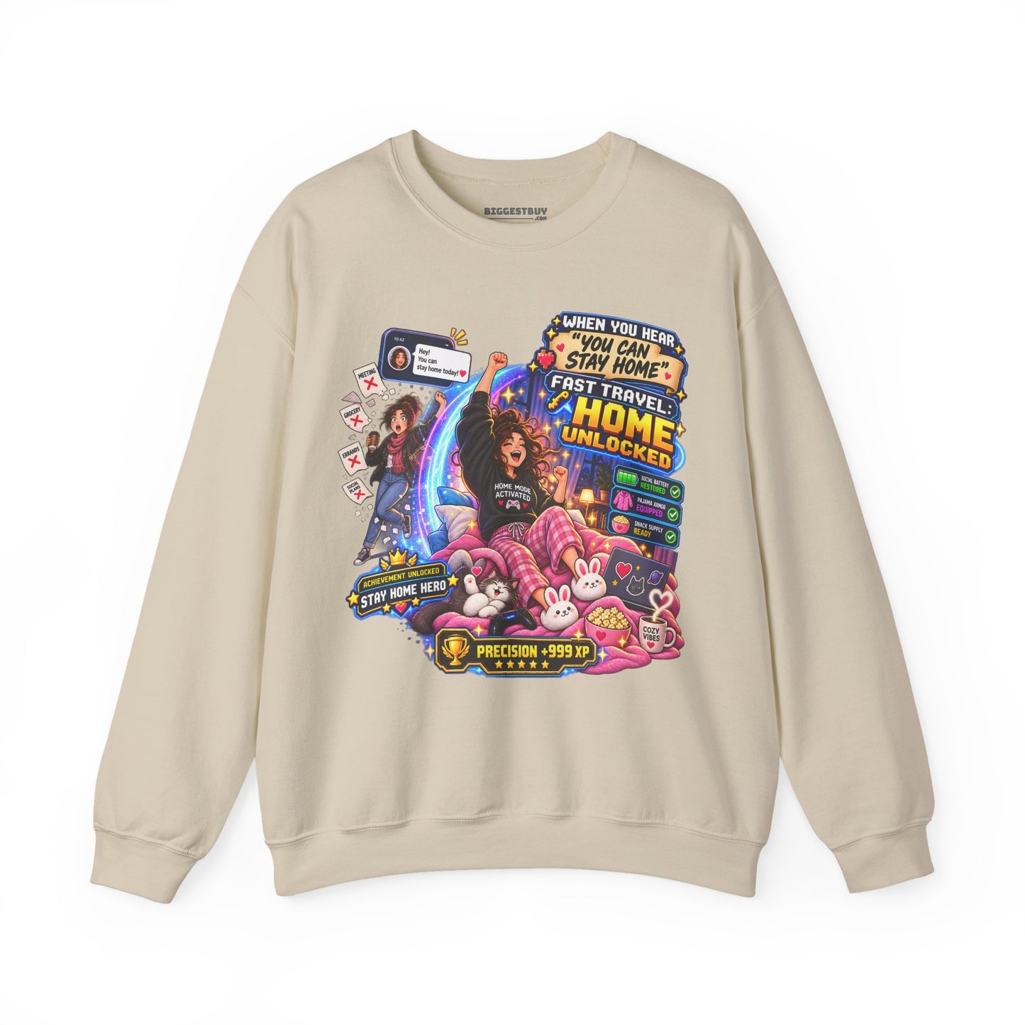 Quarantine Vibe - Crewneck Sweatshirt