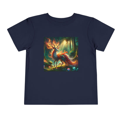 T-Shirt | Toddler Tee | Short Sleeve | Mystical Kirin | Forest Spirit Deer