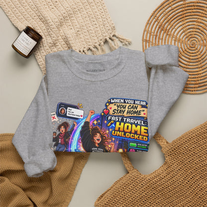 Quarantine Vibe - Crewneck Sweatshirt
