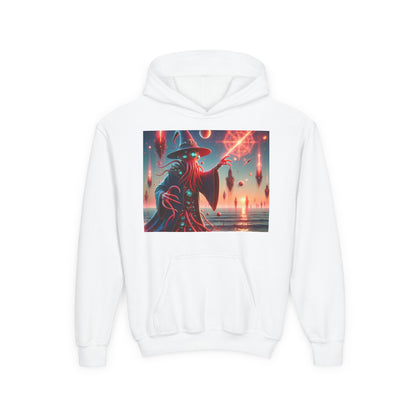 Sweatshirt | Jugend | Kapuzenpullover | Schwere Mischung | Lovecraftian Horror | Illithiden | Zauberer