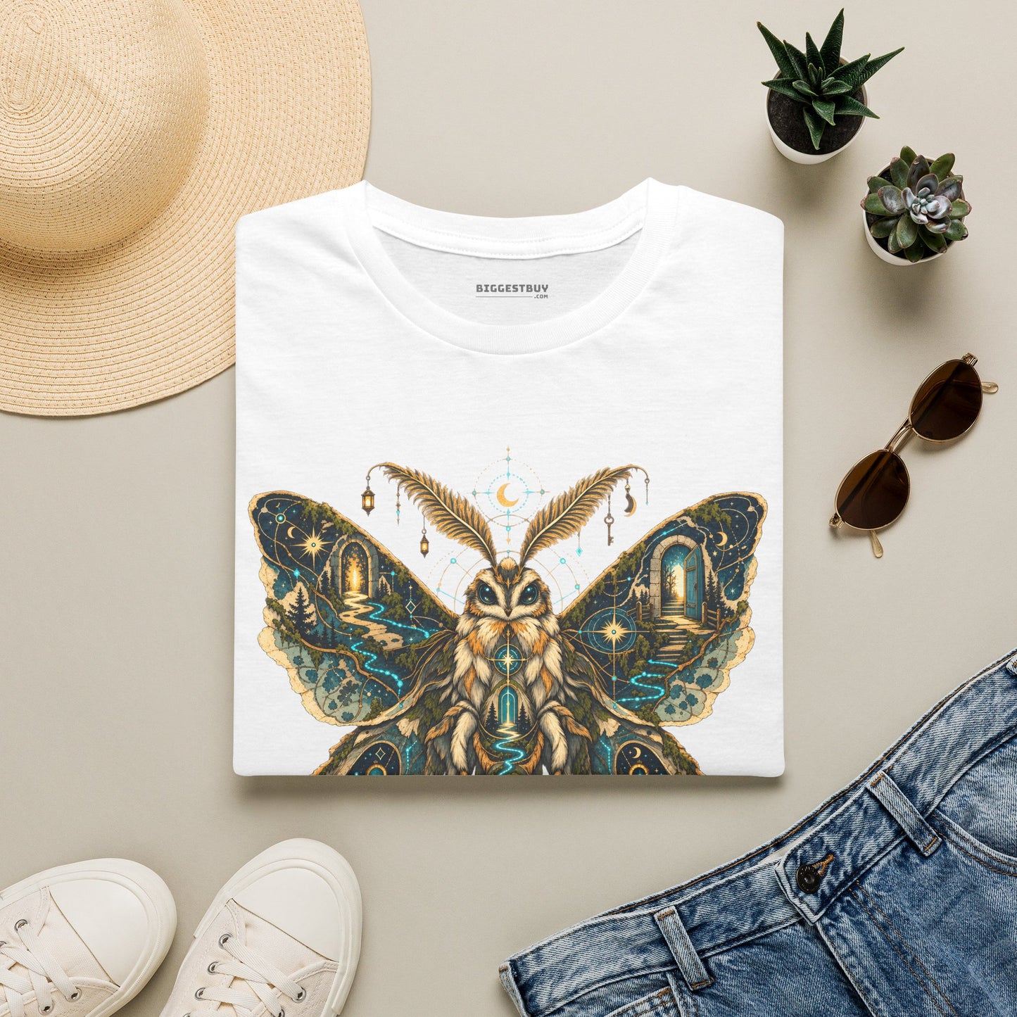 Moth Mystique - Softstyle T-Shirt