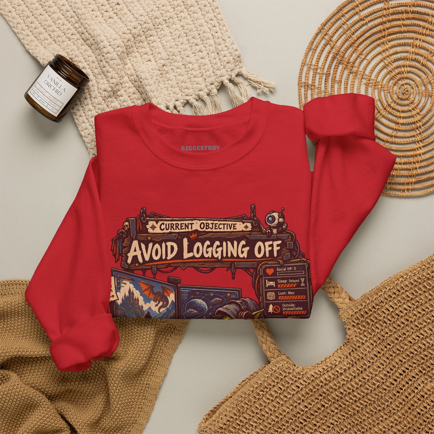 Logoff Dodge - Crewneck Sweatshirt