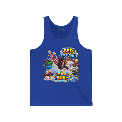 Sleepy Zone - Jersey Tank Top