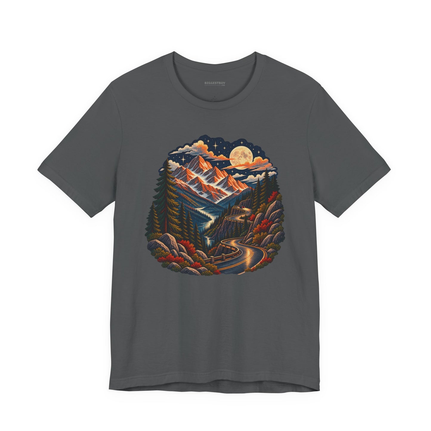 Moonlit Mountain - Classic Jersey Tee