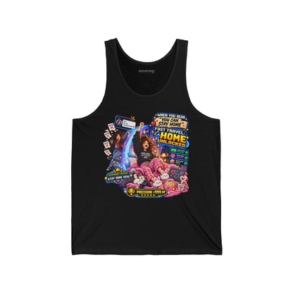 Quarantine Vibe - Jersey Tank Top