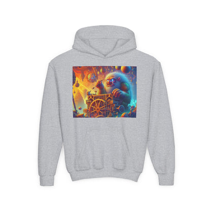 Bluza dresowa | Młodzieżowa | Z kapturem | Gruba mieszanka | Mitologia Arktyczna | Mechanik Lodu