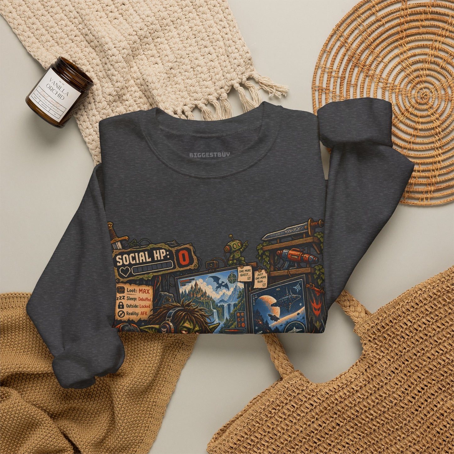 Social Zero - Crewneck Sweatshirt