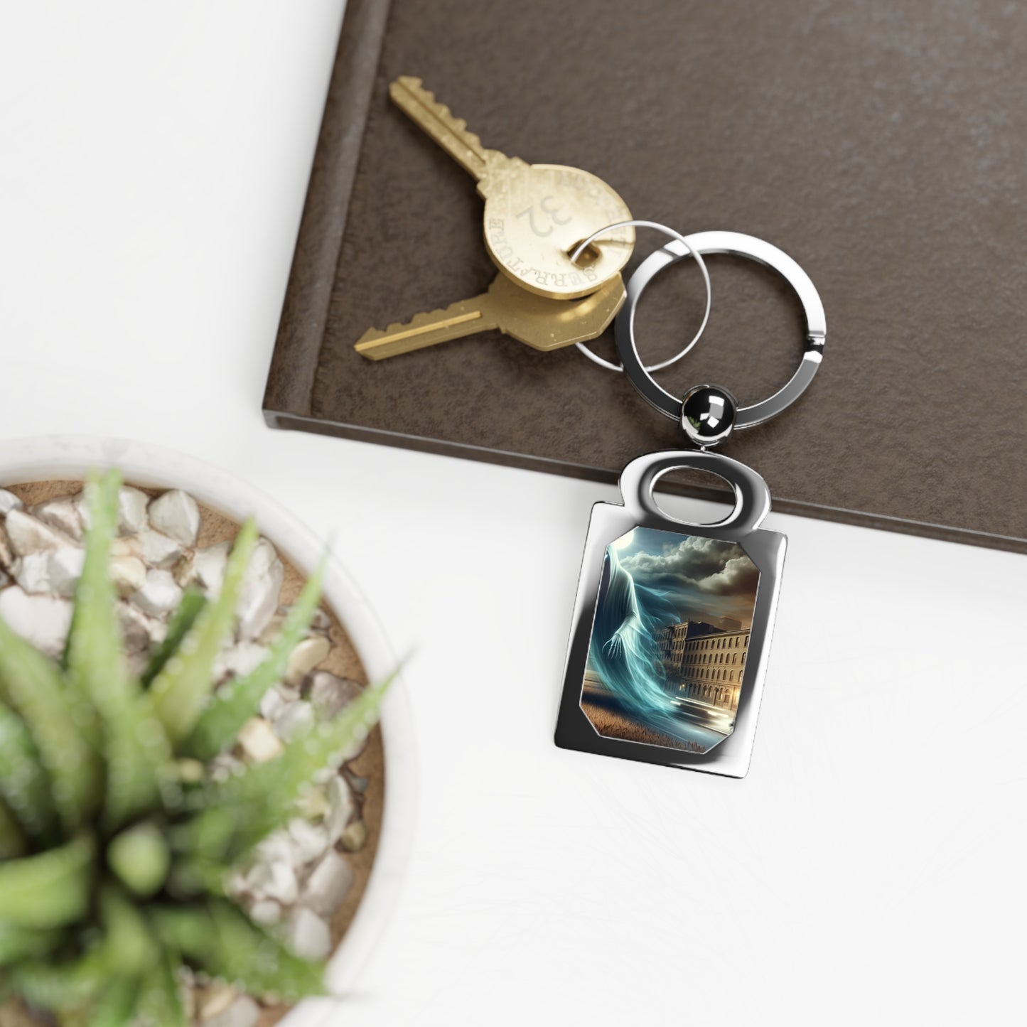 Rectangle Keychain