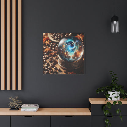 Canvas | Matte | Cosmic Fantasy | Mystical Globe