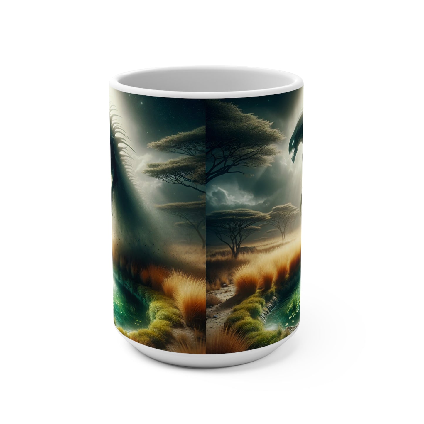 Tall Ceramic Mug