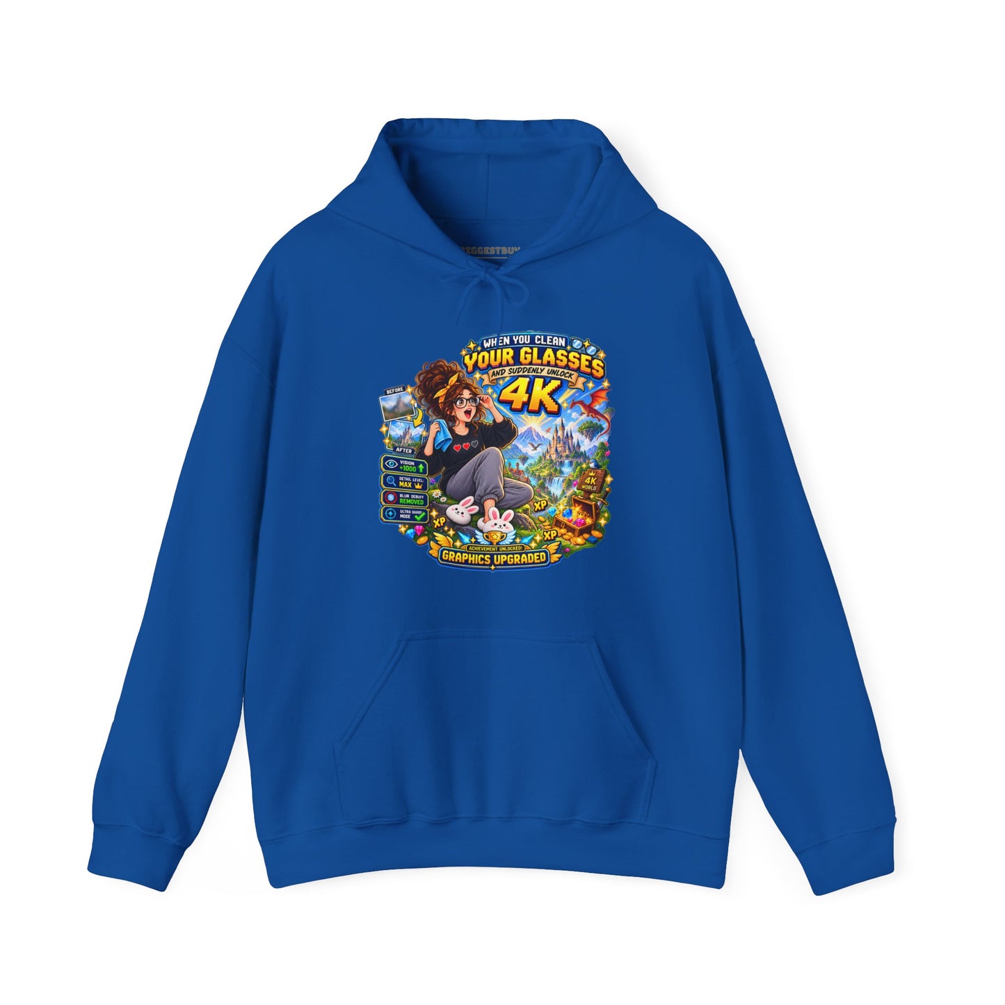 Glasses Galaxy - Pullover Hoodie