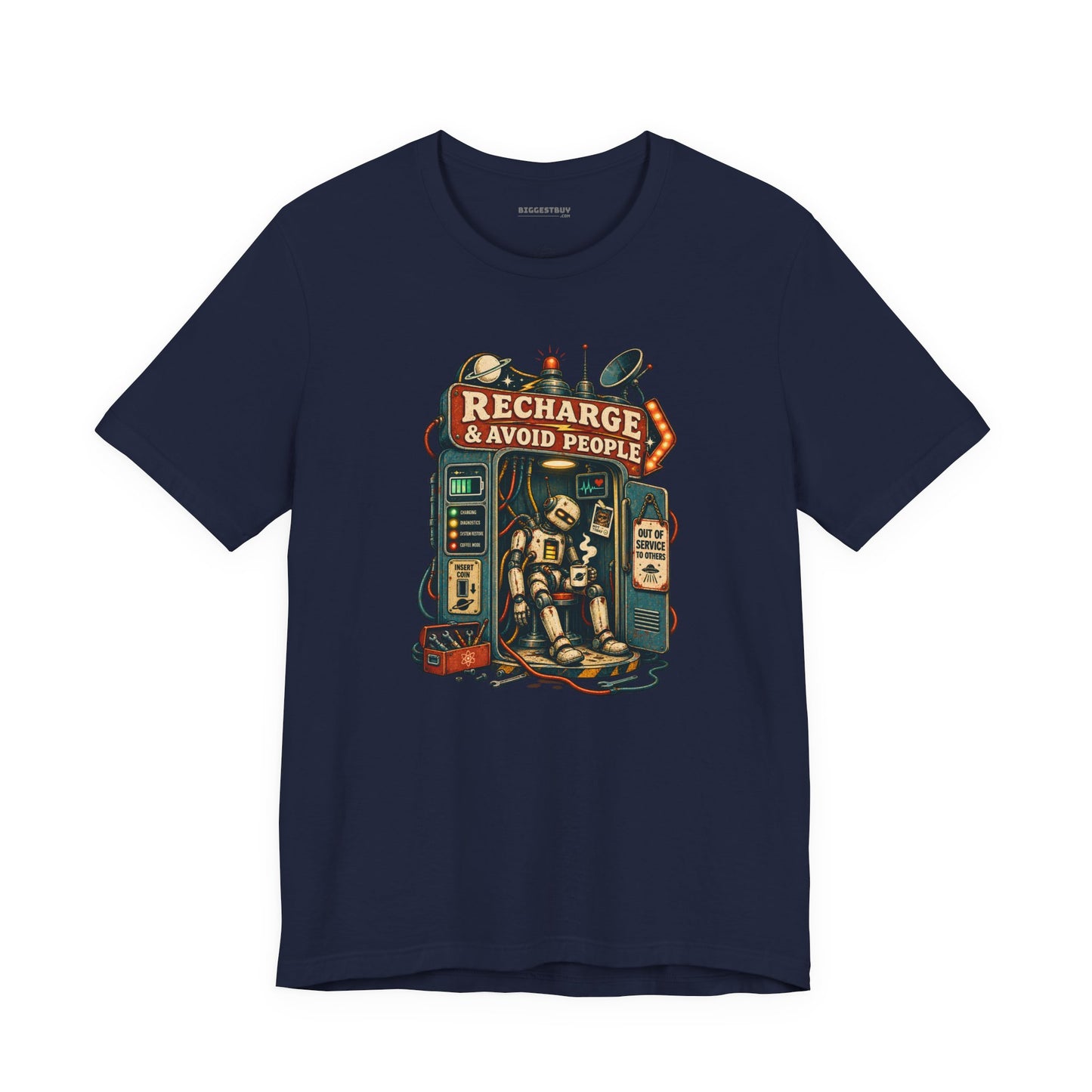 Social Recharge - Classic Jersey Tee