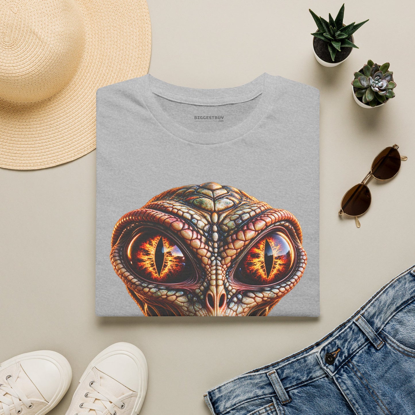 Alien Gaze - Softstyle T-Shirt