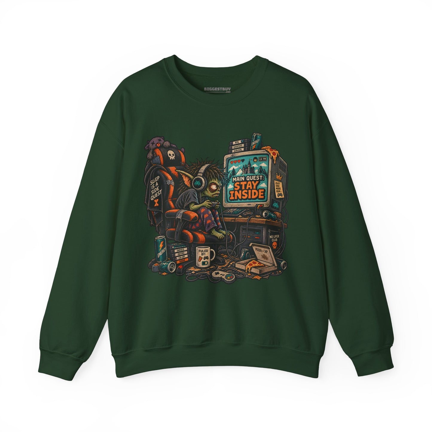 Indoor Quest - Crewneck Sweatshirt