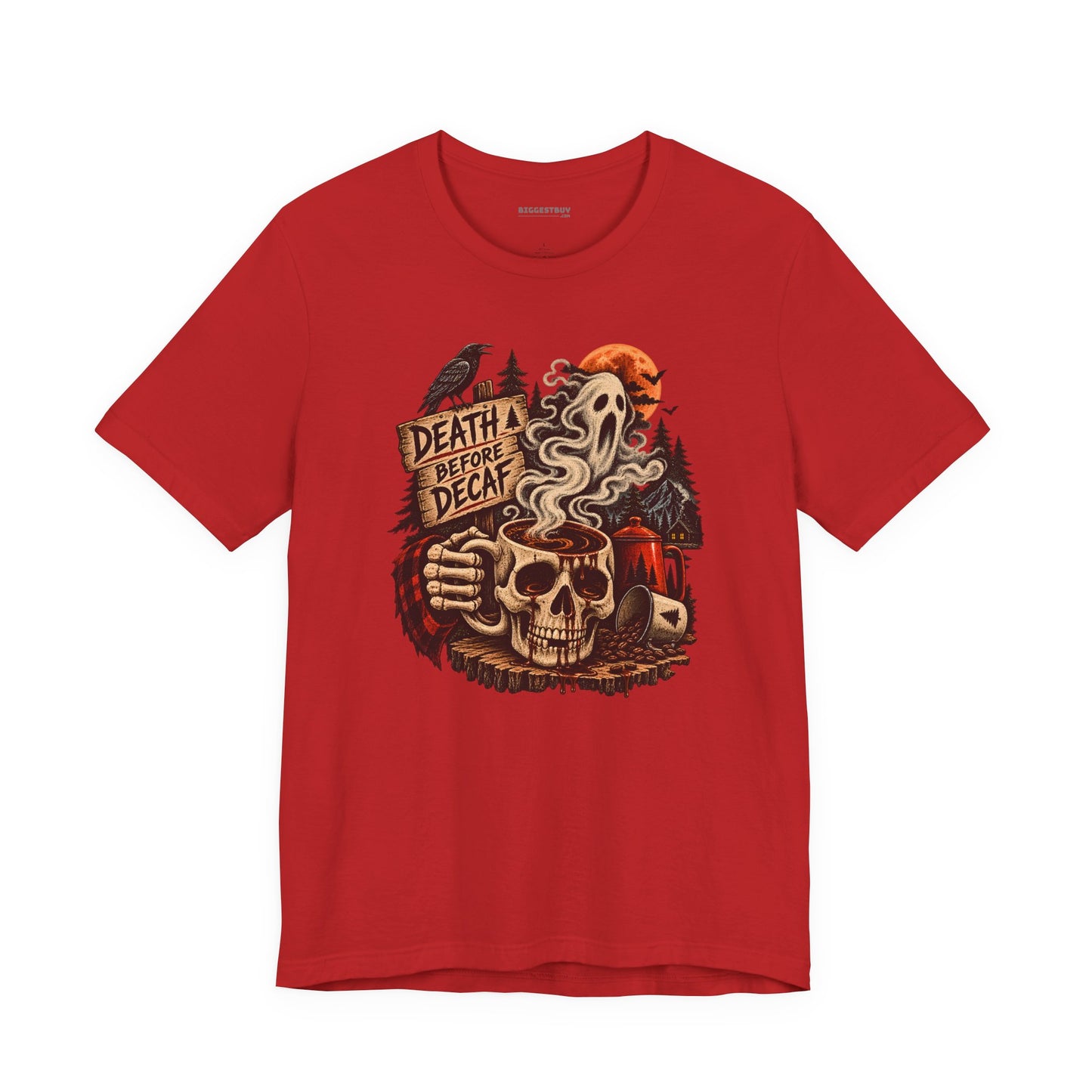 Death Decaf - Classic Jersey Tee