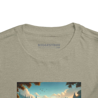 T-shirt | Peuter T-shirt | Korte mouw | Heldensage | Interraciale Vriendschap