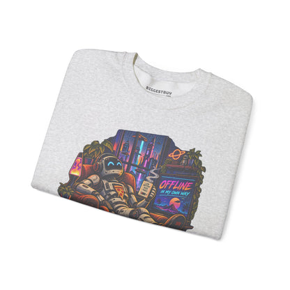 Offline Orbit - Crewneck Sweatshirt