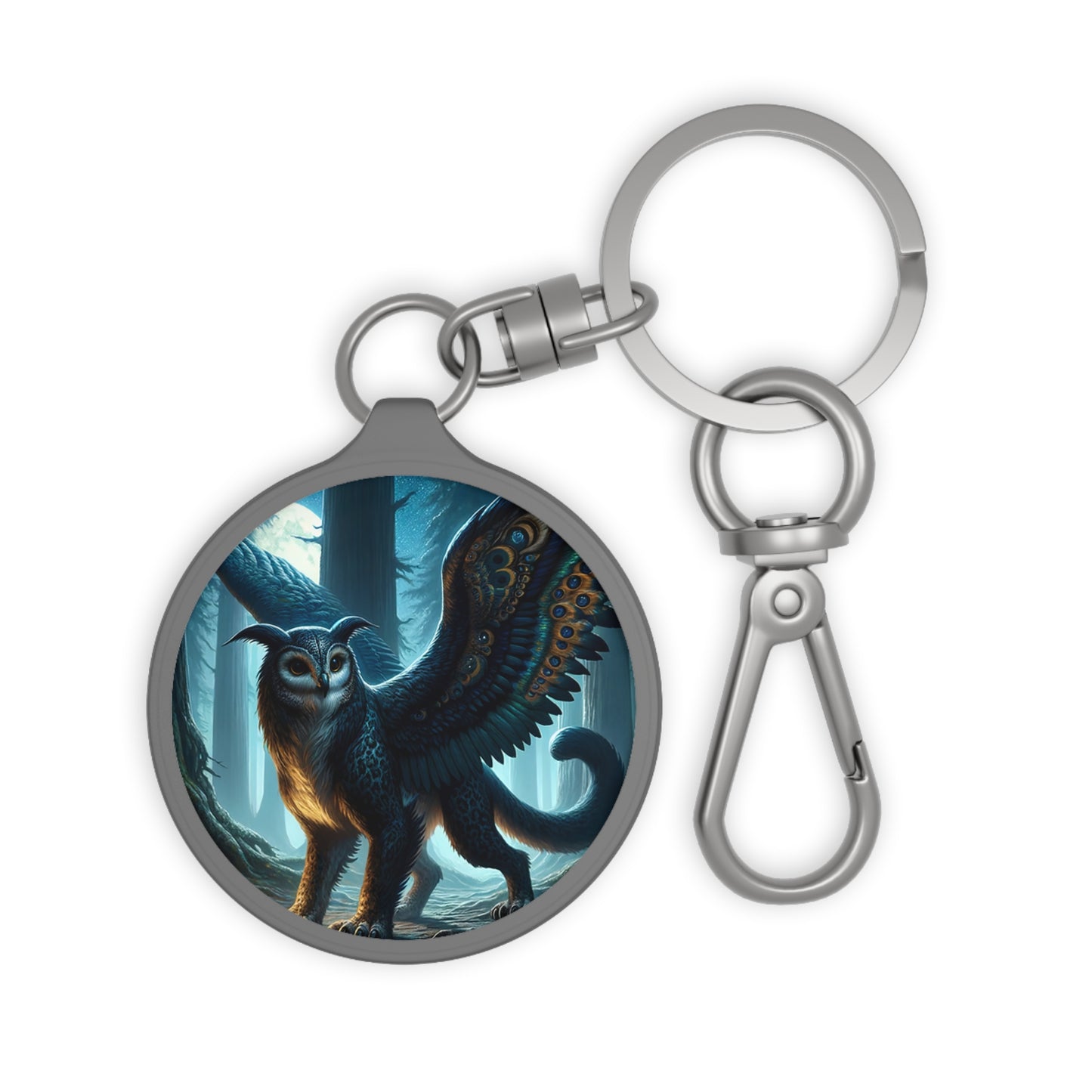 Round Keychain