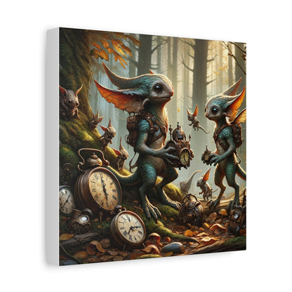 Canvas | Mat | Steampunk Feeën | Boswachters
