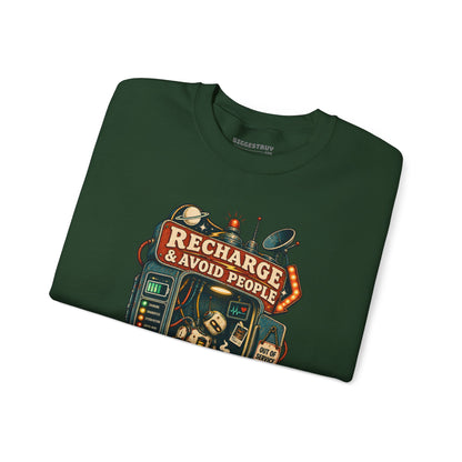 Social Recharge - Crewneck Sweatshirt