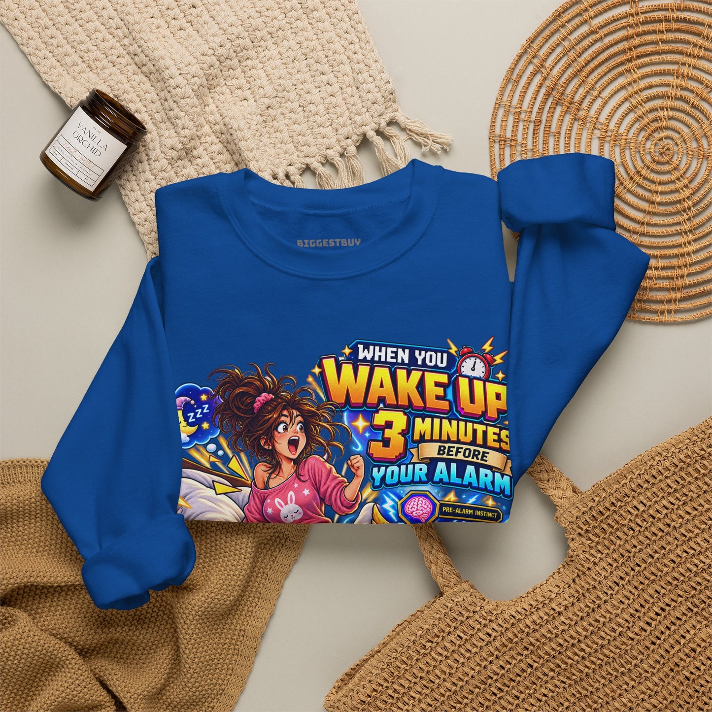 Alarm Nightmare - Crewneck Sweatshirt