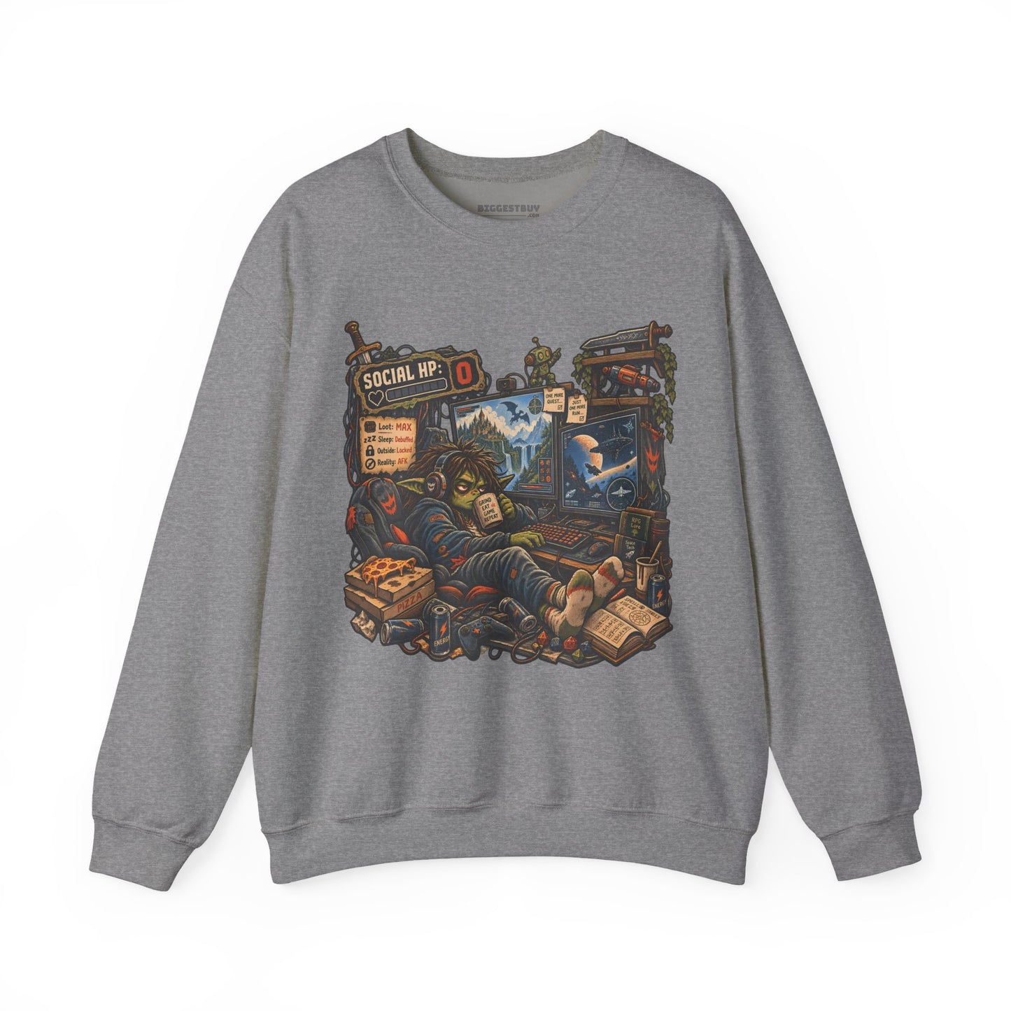 Social Zero - Crewneck Sweatshirt