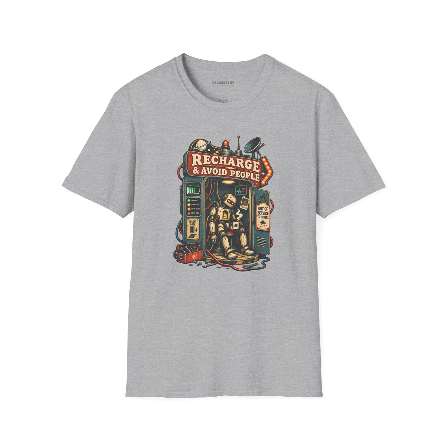 Social Recharge - Softstyle T-Shirt