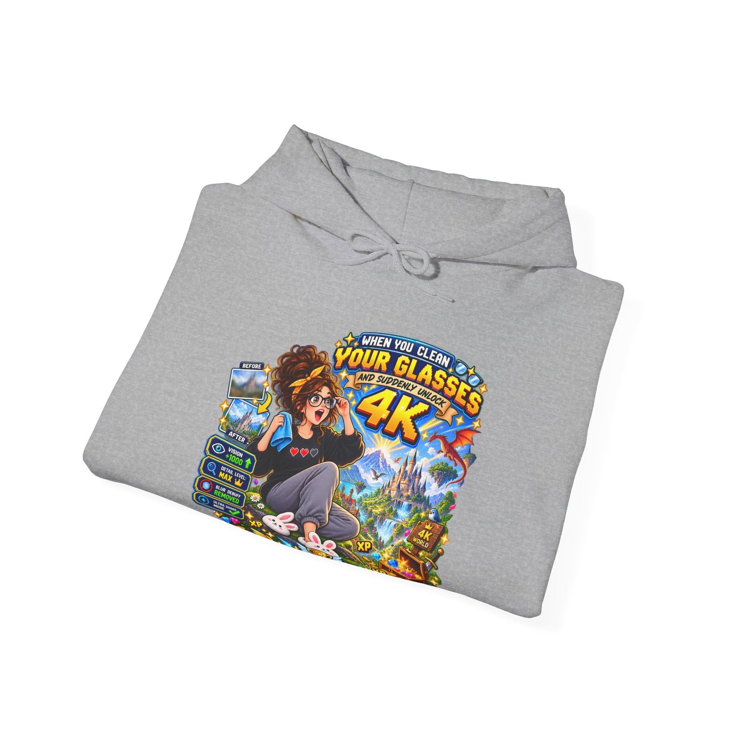 Glasses Galaxy - Pullover Hoodie