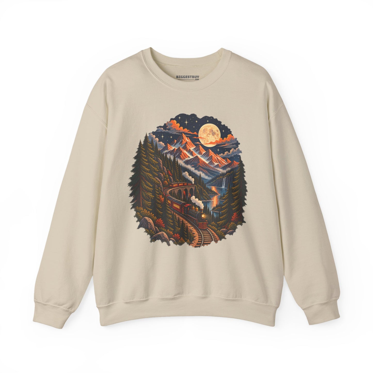 Midnight Rails - Crewneck Sweatshirt