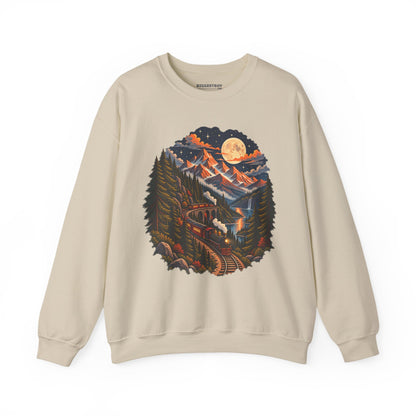 Midnight Rails - Crewneck Sweatshirt