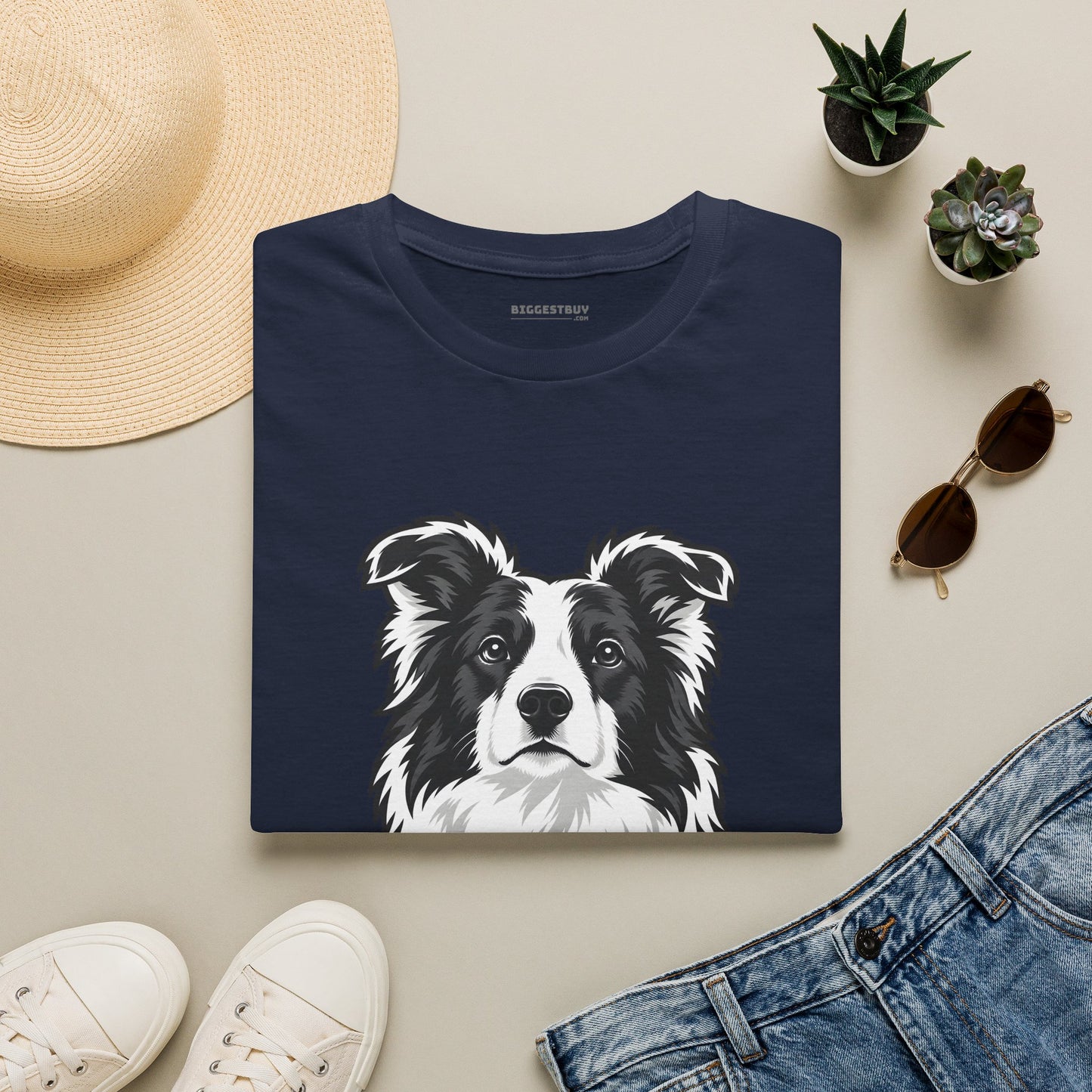 Collie Crest - Softstyle T-Shirt