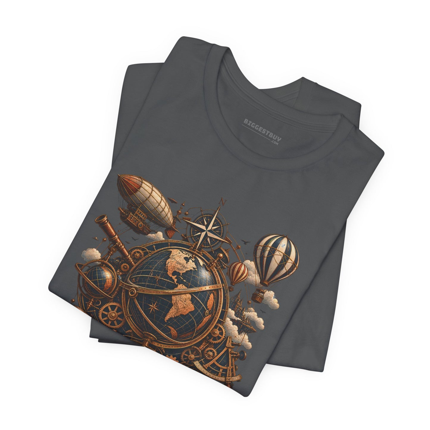 Steampunk Globe - Classic Jersey Tee