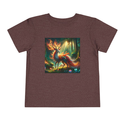 T-Shirt | Toddler Tee | Short Sleeve | Mystical Kirin | Forest Spirit Deer