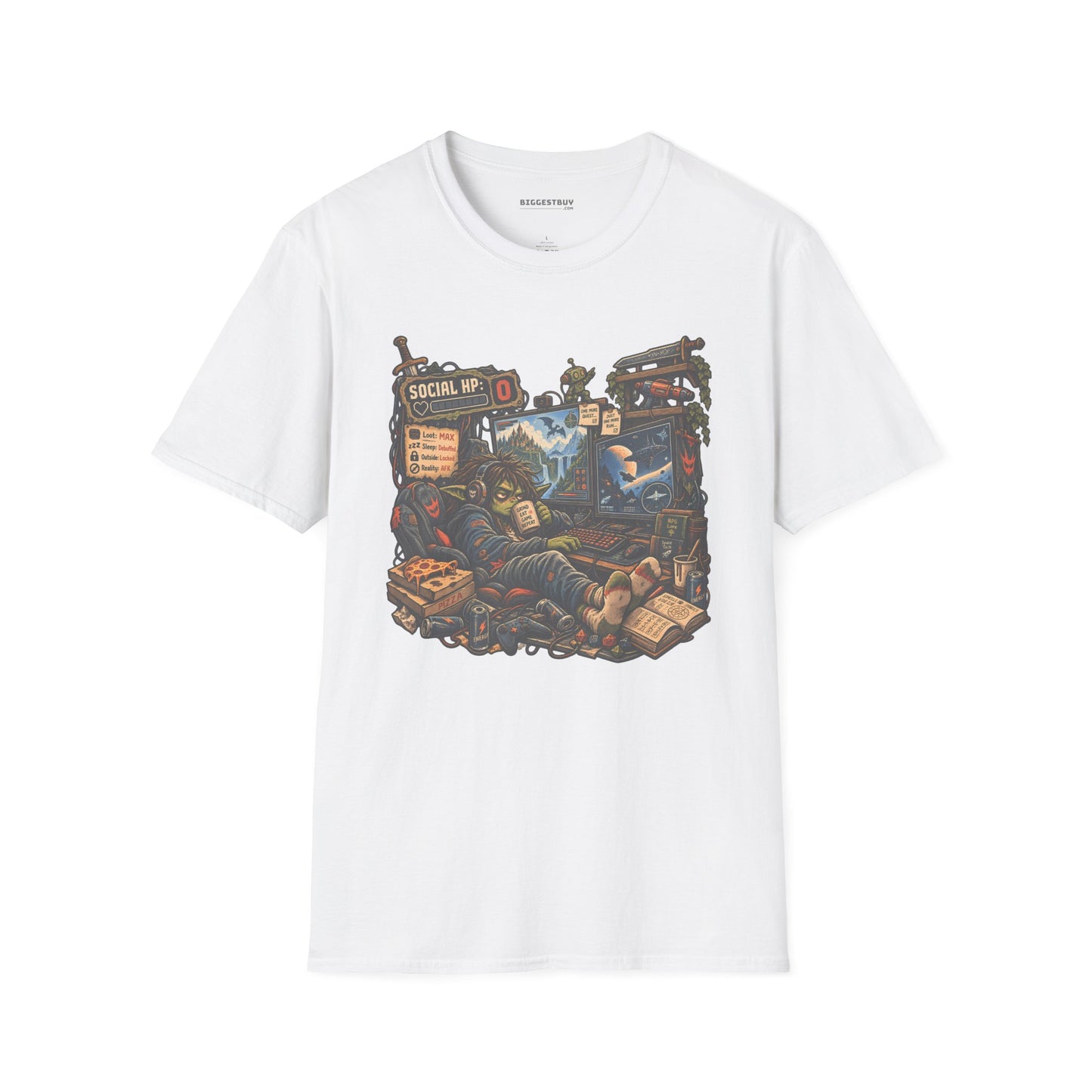 Social Zero - Softstyle T-Shirt