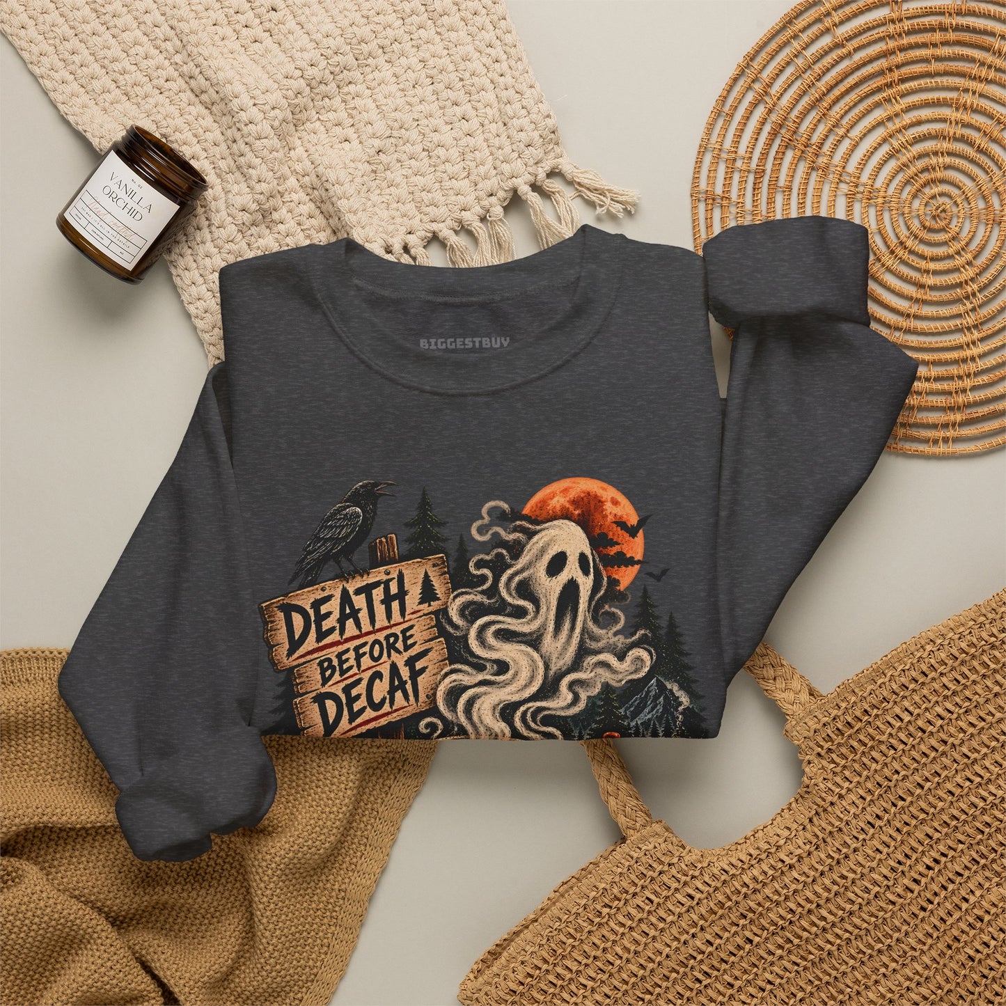 Death Decaf - Crewneck Sweatshirt